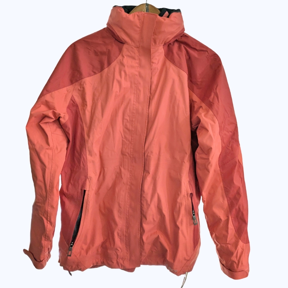 LL Bean Warm Dry Foul Weather Jacket Polartec Lined Women's Small